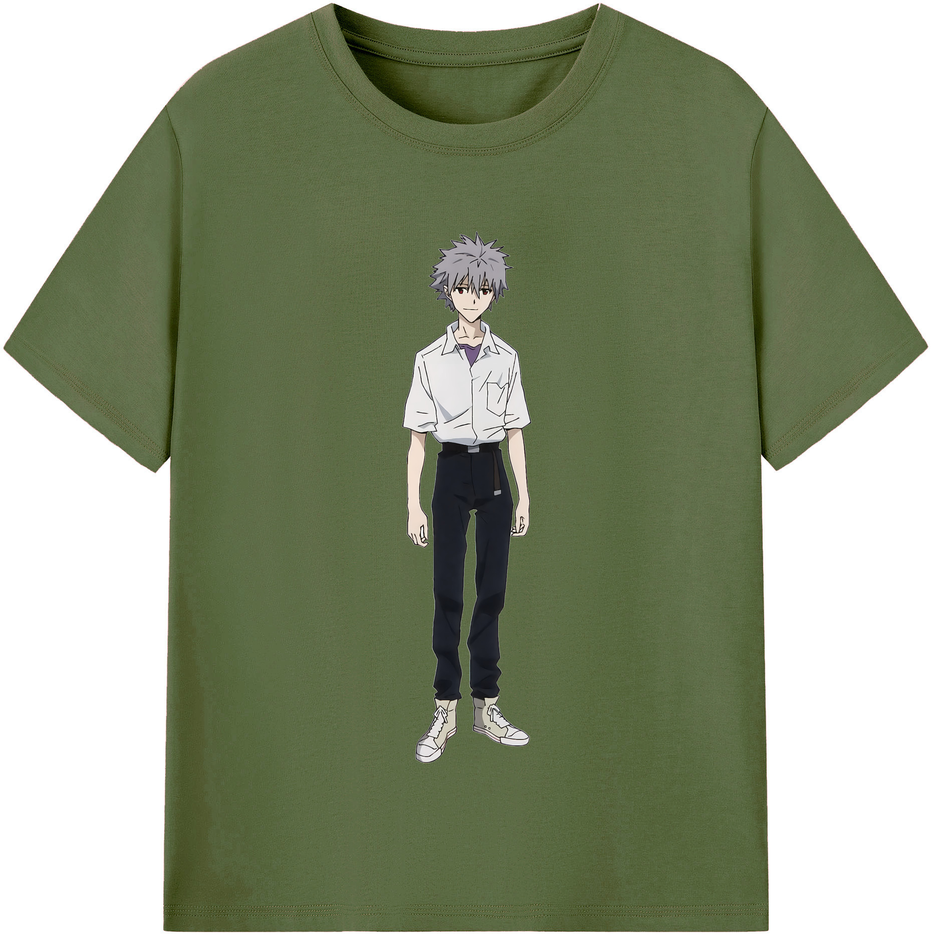 （画像用） EVA 新世紀エヴァンゲリオン 綿100％半袖Tシャツ（フロントプリント）